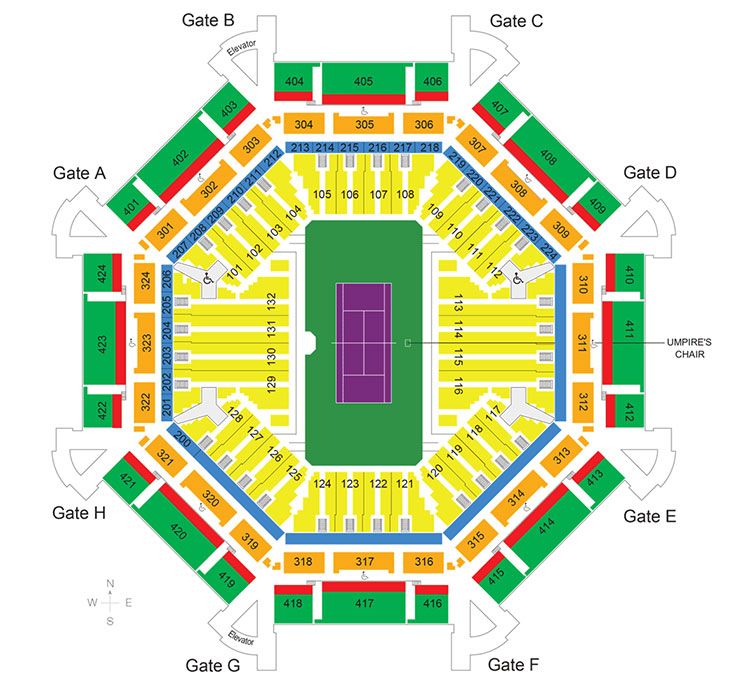 Miami Open Seating Guide